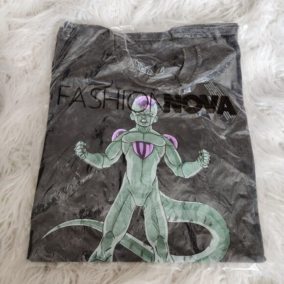 Dragonball Z Frieza Short Sleeve Tee Shirt Size M Anime Unisex T-shirt NEW - Picture 8 of 8